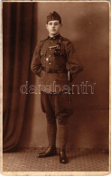 * T3 1936 Sopron, Magyar Katona Tőrrel. Csizmadia Gy. Felvétele / Hungarian Military, Soldier With Dagger. Photo (fl) - Ohne Zuordnung