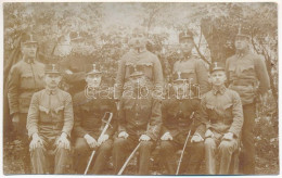 ** T3 Első Világháborús Osztrák-magyar Katonatisztek / WWI Austro-Hungarian K.u.k. Military Officers. Photo (fl) - Zonder Classificatie