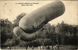 T2/T3 1908 Les Aérostiers Militaires En Campagne. Ballon Cerf-volant / French Military, Kite Balloon (EK) - Non Classificati