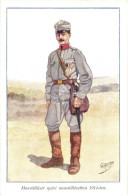 ** T2 Honvédtüzér Nyári Menetöltözetben 1914-ben. Honvédség Története 1868-1918 / Hungarian Military Officer S: Garay - Non Classés