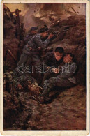 * T2/T3 1918 Feldkurat Emil Boscarelli Erteilt |ahrend Des Kampfes Der Landesschützen Vom Trientner Regiment, Selbts Sch - Non Classés