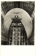 T2/T3 LZ 130 In Bau. Lichtbildabteilung Luftschiffbau Zeppelin / German Airship LZ 130 During Construction - Sin Clasificación