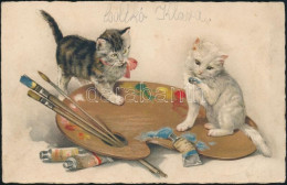 T2 Cats, Litho - Ohne Zuordnung