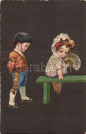 T4 Italian Art Postcard, Children, Ultra 2034. (pinholes) - Non Classificati