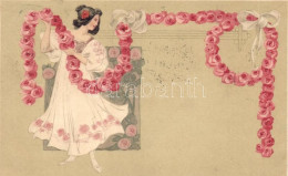 * T2/T3 Meissner & Buch, Blumenreigen Serie 1449 / Floral Litho Art Postcard - Non Classificati