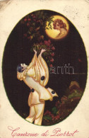 T2/T3 Canzone Di Pierrot, Art Deco Italian Art Postcard, Degami 668. S: T. Corbella (EK) - Sin Clasificación
