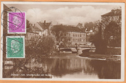 Dobeln I Sa Germany 1932 Postcard Mailed - Döbeln