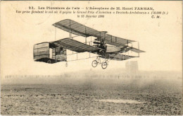 T2/T3 1908 Les Pionniers De L'air. L'aeroplane De M. Henri Farman / Farman's Airplane - Non Classés