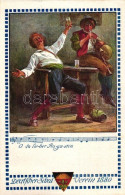 T2/T3 German Art Postcard, Beer, Music Sheet, Deutscher Schulverein Karte Nr. 377. (EK) - Non Classés