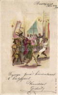 T2 Pub Brawl Scene, A. G. M. No. 7064 Litho - Zonder Classificatie