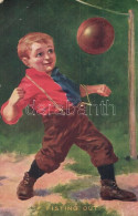 T2/T3 Fisting Out! / Football. Langsdorff & Co. No. 690. (EK) - Ohne Zuordnung