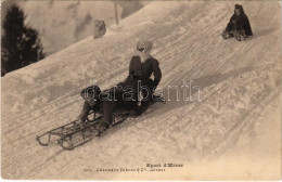 * T2/T3 Sport D'Hiver / Téli Sport, Szánkózás / Bobsleigh, Winter Sport. Charnaux Fréres & Co. - Ohne Zuordnung