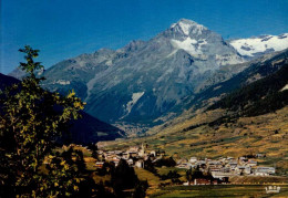 VAL-CENIS  _ LANSLEVILLARD    ( SAVOIE )   LA STATION ET LA DENT PARRACHEE - Val Cenis