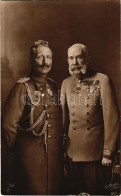 * T3 1917 I. Ferenc József és II. Vilmos / Franz Joseph I Of Austria And Wilhelm II, German Emperor (Rb) - Unclassified