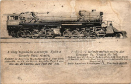 ** T3 A Világ Legerősebb Mozdonya. épült A Virginia Vasút Részére / 1-E+E-1 Heissdampflokomotive Der Virginian Ry. (Syst - Sin Clasificación