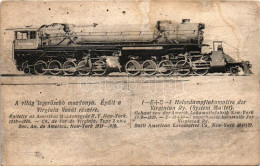** T3 A Világ Legerősebb Mozdonya. épült A Virginia Vasút Részére / 1-E+E-1 Heissdampflokomotive Der Virginian Ry. (Syst - Ohne Zuordnung