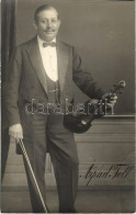 ** T2/T3 Toll Árpád Cigány Muzsikus és Hegedűművész / Hungarian Gypsy Violinist And Musician. Photo (fa) - Non Classés