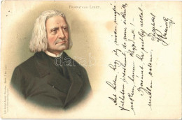 T2 1898 Liszt Ferenc / Franz Von Liszt. Lith-Artist Anstalt München Serie I. No. 15913. Litho - Unclassified