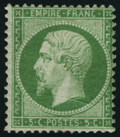 Neuf Avec Charnière N° 20, 5c Vert, Très Frais, T.B. - Sonstige & Ohne Zuordnung