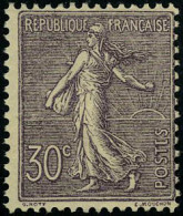 Neuf Sans Charnière N° 133a, 30c Violet Foncé, TB - Other & Unclassified