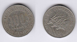 République CENTRAFRICAINE, 100F, 100 F, 1971, Type 1, KM#6 - República Centroafricana