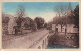 FRANCE - Saint-Maurice-sur-Vingeanne - Le Pont Et L'église - Colorisé - Carte Postale Ancienne - Dijon