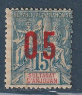 ANJOUAN - N°22A * (1912) 05 S.15c : Chriffres Espacés. - Nuevos