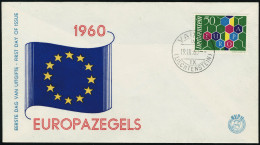 Lettre 1960. N°355 Du Liechtenstein Avec CàD 1er Jour Sur Enveloppe Illustrée. T.B. - Otros & Sin Clasificación