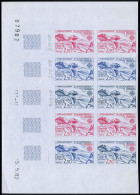 Neuf Sans Charnière N° 300/1, La Paire Europa 1982, Bloc De 10, Essais De Couleurs, ND, Bdf, CD. T.B. - Other & Unclassified