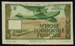 Neuf Sans Charnière N° 3a, Type Pointe Noire, Vert Et Brun, ND, Valeur Omise, T.B. - Autres & Non Classés