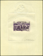 N° 44/49, La Série Tchad Au Rhin, 6 Epreuves D'artistes Signées Decaris + Cachet à Sec Du Ministère Des Colonies, TB - P - Autres & Non Classés