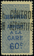 Neuf Sans Charnière N° 7c, 60c Bleu, TB - Other & Unclassified