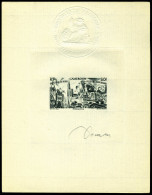 N° 32/37, La Série Tchad Au Rhin, 6 Epreuves D'Artiste Dignées Decaris + Cachet à Sec Du Ministère, TB - Photo WEB - Autres & Non Classés