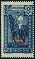 Neuf Sans Charnière N° 243, 3c Bleu France Libre, TB - Other & Unclassified