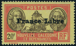 Neuf Avec Charnière N° 195/229, La Série France Libre, TB - Other & Unclassified