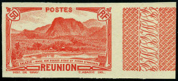 Neuf Sans Charnière N° 136, 50c Rouge Non-dentelé BdF, TB - Other & Unclassified