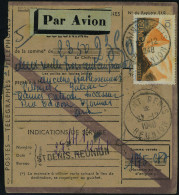 Lettre N° 277, Sur Mandat Colonial Sans Le Talon Càd Saint Denis 22.12.1948 Pour Oyonnax, étiquette Par Avion, T.B. - Autres & Non Classés