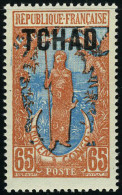 Neuf Avec Charnière N° 41a, 65c Brun-jaune Et Bleu, Sans La Surcharge A.E.F., T.B. - Autres & Non Classés