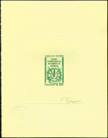 N° 173, Année Des Droits De L'Homme, Epr. D'Artiste En Vert Signée Decaris, Cachet De Contrôle, TB - Other & Unclassified