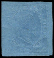 Neuf Avec Charnière N° 5, 20c Bleu, Très Grandes Marges, Impression Très Claire, Cl, Superbe Et Rare, Sassone 5, Signé O - Other & Unclassified