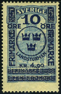 Neuf Sans Charnière N° 86, 10+4,90 S/5k Bleu, T.B. - Sonstige & Ohne Zuordnung