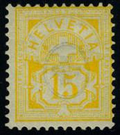 Neuf Avec Charnière N° 62, 15c Jaune, T.B. - Other & Unclassified