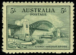 Neuf Avec Charnière N° 91, 5s Inauguration Du Pont De Port De Sydney, Cl, TB - Sonstige & Ohne Zuordnung