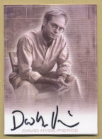 David Hyde Pierce - American Actor - Signed Homemade Trading Card - COA - Actors & Comedians
