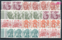 Schweiz 1100-1105Do,Du,Eor,Eru (kompl.Ausg.) Teilgezähnte Ausgaben Postfrisch 1979/84 Volksbräuche (10194171 - Neufs