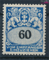 Danzig P36 Postfrisch 1923 Portomarke (10221757 - Postage Due