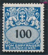Danzig P47 Geprüft Postfrisch 1938 Portomarke (10221854 - Postage Due