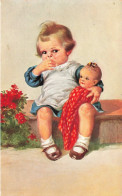 FANTAISIES - Bébés - Colorisé - Carte Postale Ancienne - Baby's