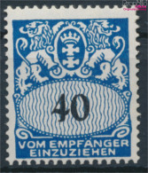 Danzig P45 Postfrisch 1938 Portomarke (10221855 - Postage Due