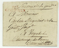 126 EINDHOVEN Service De La Gendarmerie Imperiale 1812 Franchise Departement Conquis - 1792-1815: Dipartimenti Conquistati